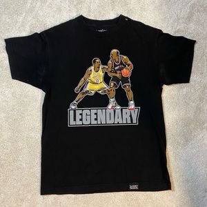 Vintage Street Dreams Legendary Kobe vs. Jordan Shirt Rare